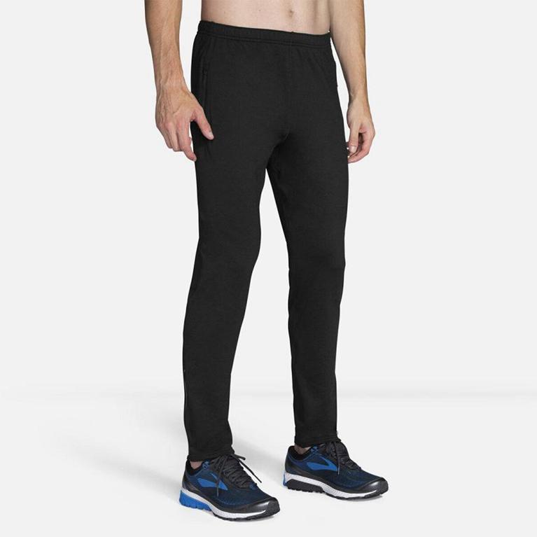 Brooks Spartan Running Pants - Men's - Grey (63205-AYGU)